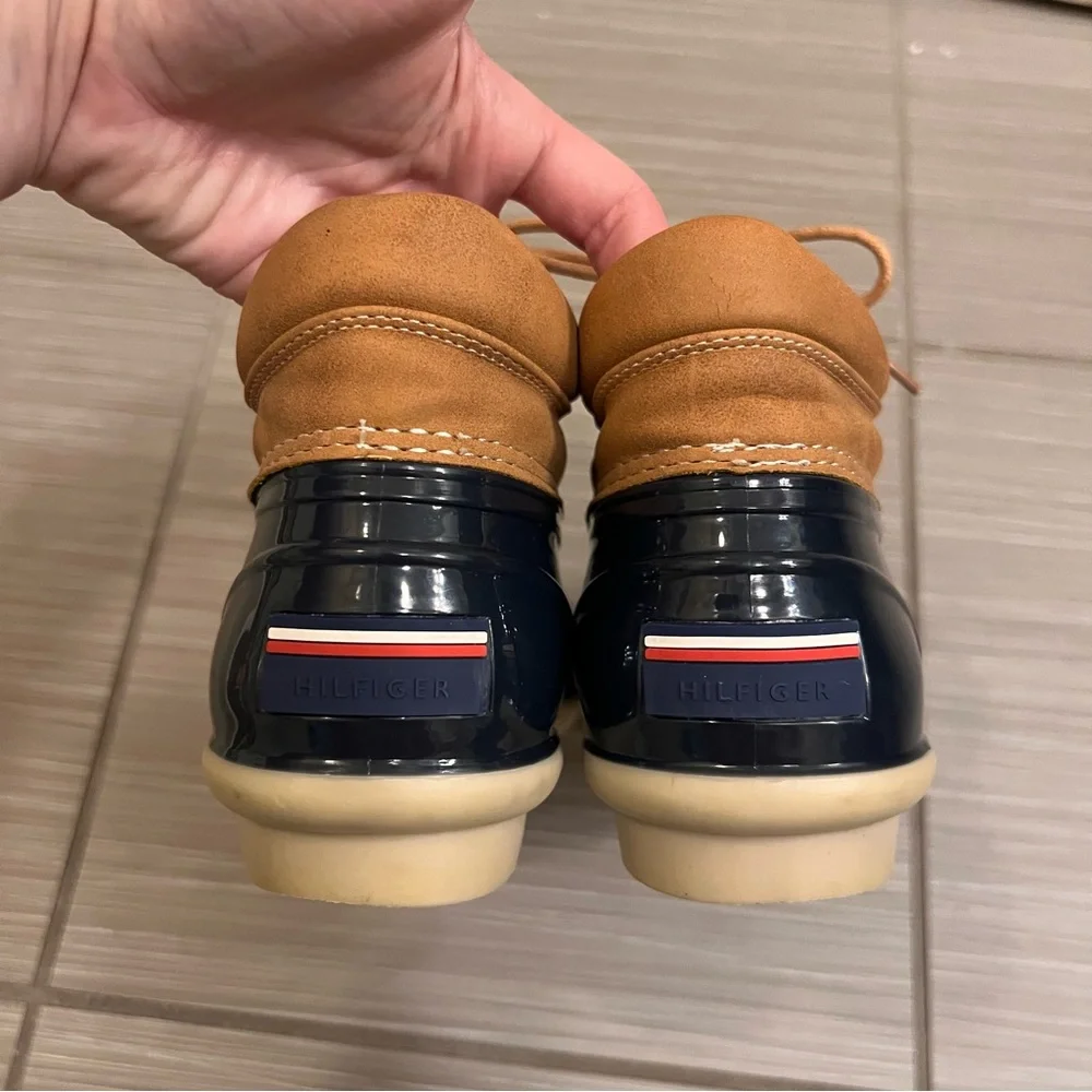 Tommy Hilfiger Duck Boots rain waterproof outdoor classic